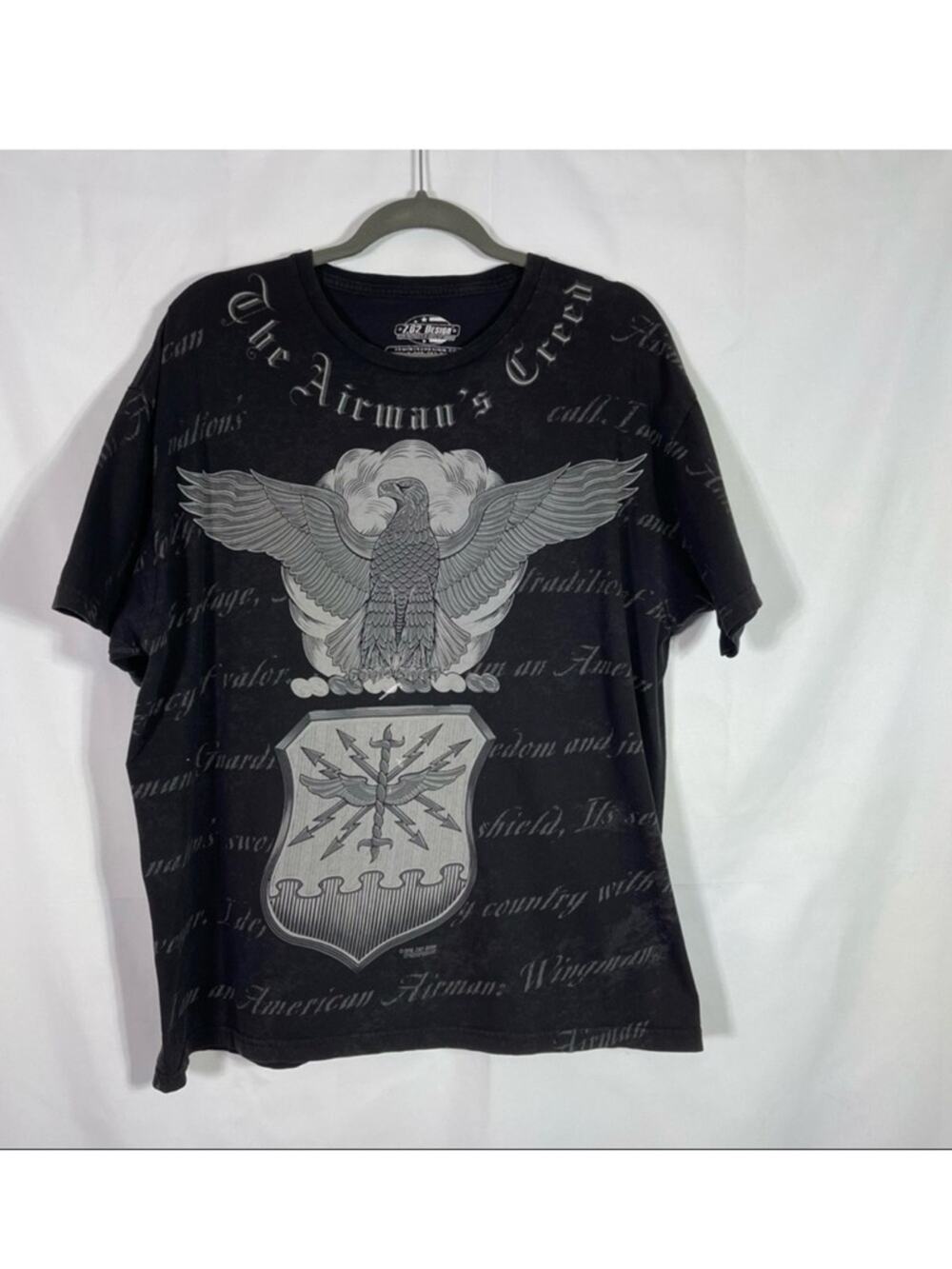 7.62 Design for Patriots and Men of Arms, Graphic T-shirt, Size XL. Used cond!